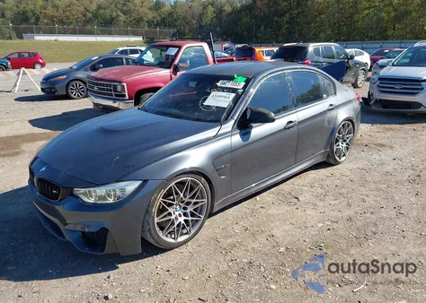 2016 BMW M3 из США, поврежденный, VIN WBS8M9C50G5D30295